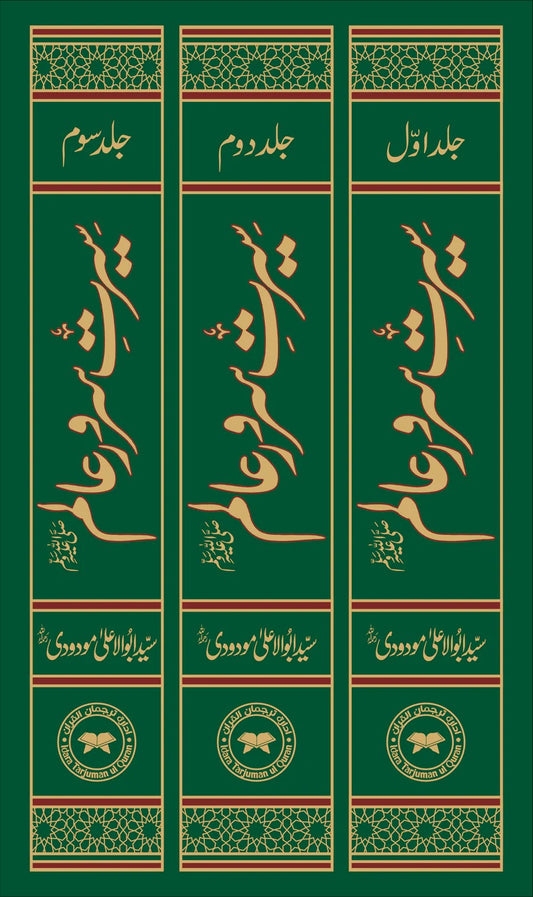 Seerat Sarwar Aalam 3 Vol. Complete Set <br> سیرت سرور عالم 3 جلد مکمل سیٹ