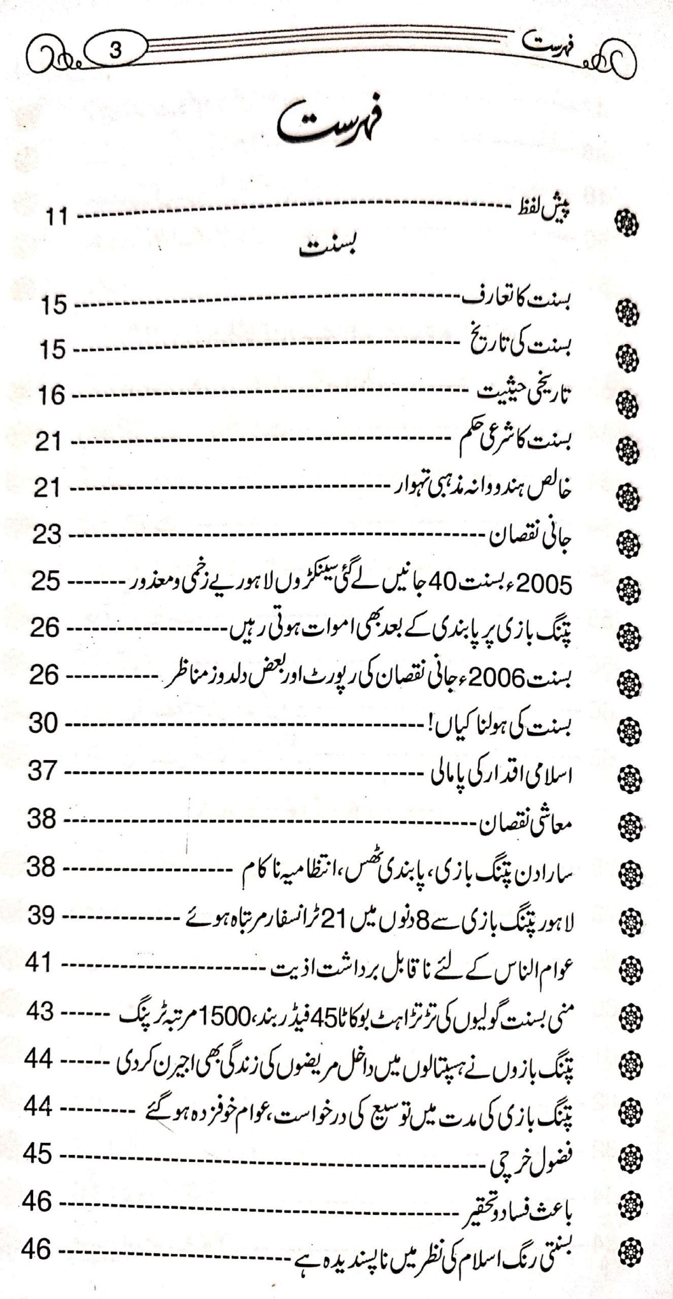 Ghair Islami Tehwar<br>غیر اسلامی تہوار