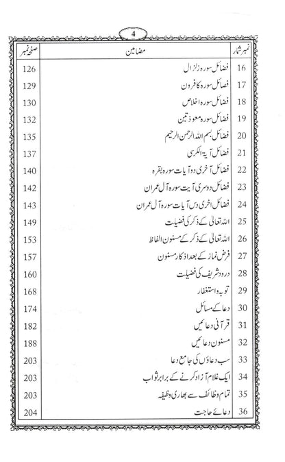 Panjsurah ma’a Masnoon Aurad o Wazaif<br>پنجسورہ مع مسنون اوراد و وظائف