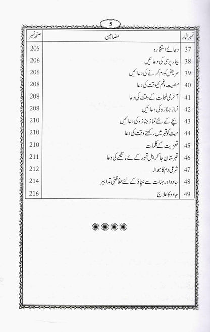 Panjsurah ma’a Masnoon Aurad o Wazaif<br>پنجسورہ مع مسنون اوراد و وظائف