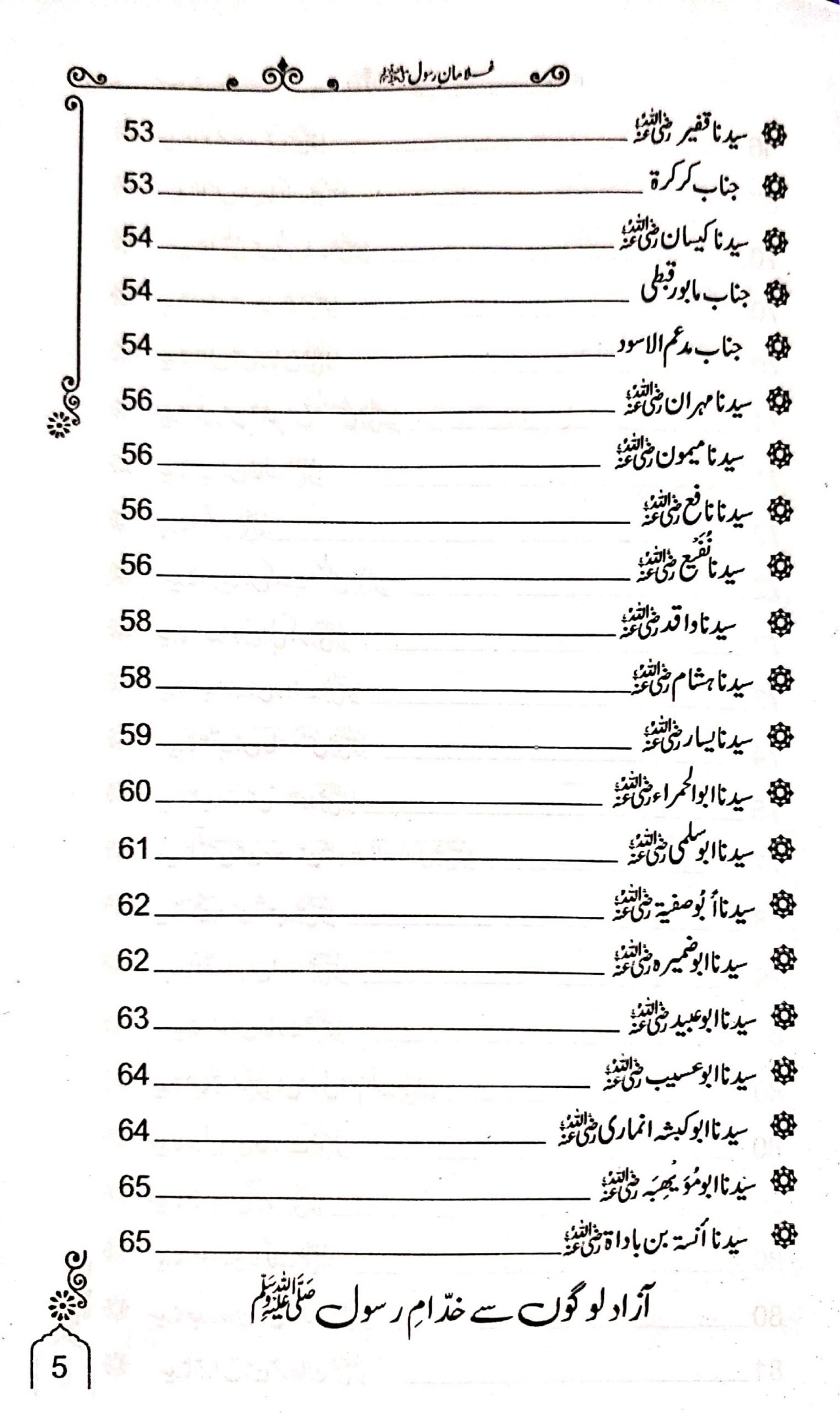 Ghulaman e Rasool<br>غلامان رسول