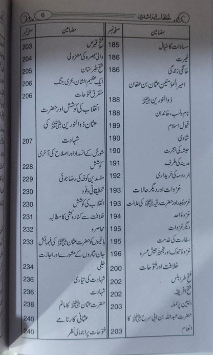 Khulfa e Rashdeen (Simple Edition) <br> خلفائے راشدیں (لوکل کاغذ)