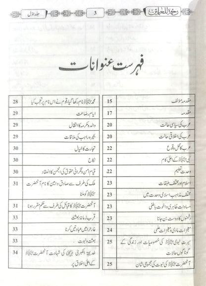 Rahmat ul lil Alameen ﷺ Classic Edition<br> رحمۃ للعالمین ﷺ اعلی ایڈیشن