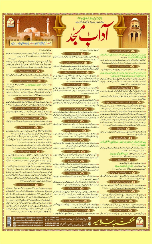Adab e Masjid<br>آداب مسجد