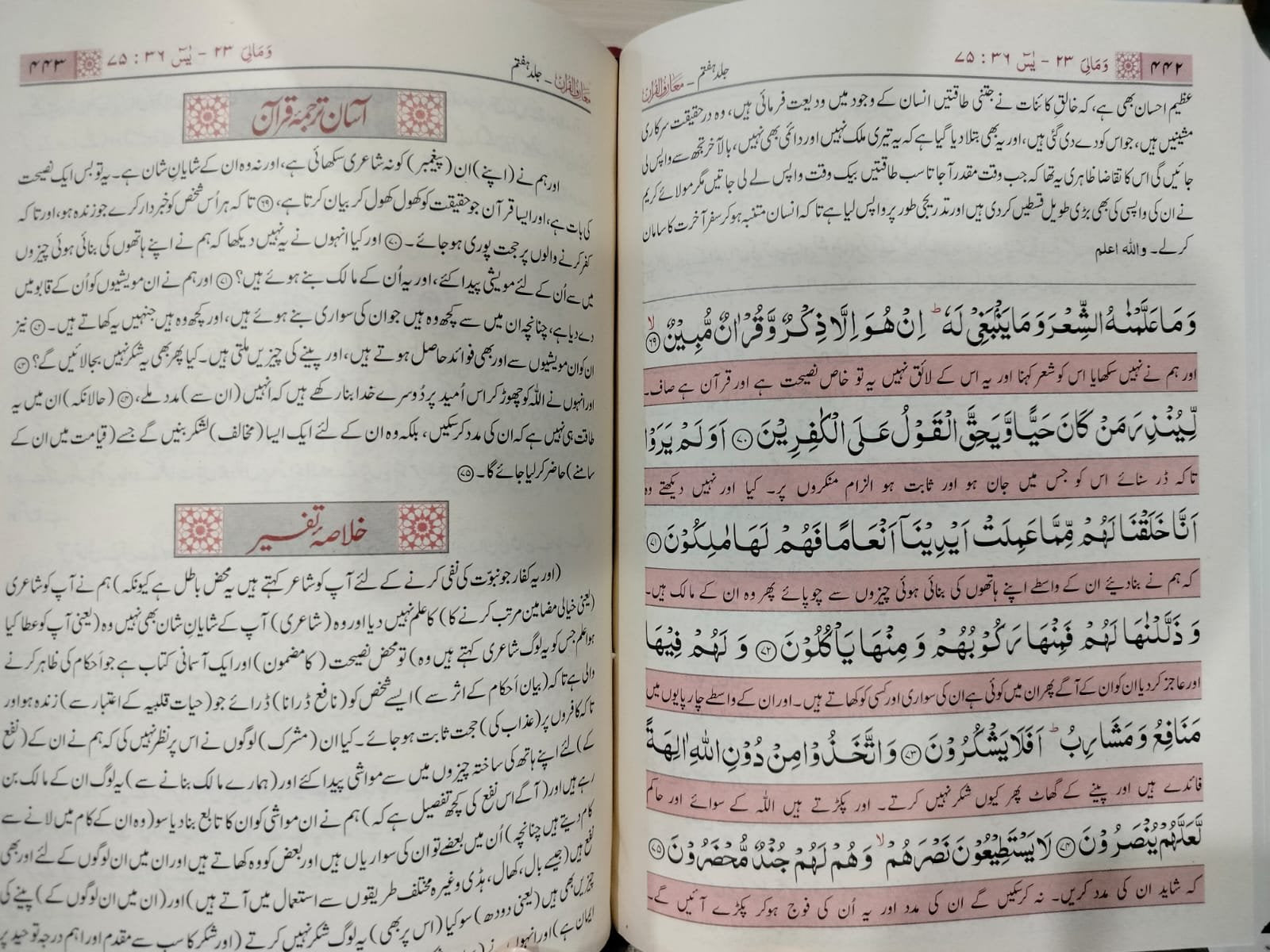 Maarif Ul Quran Tafseer 8 Vol. Set Imported Paper Computerized Edition<br>معارف القرآن تفسیر 8 جلد سیٹ امپورٹد کاغذ