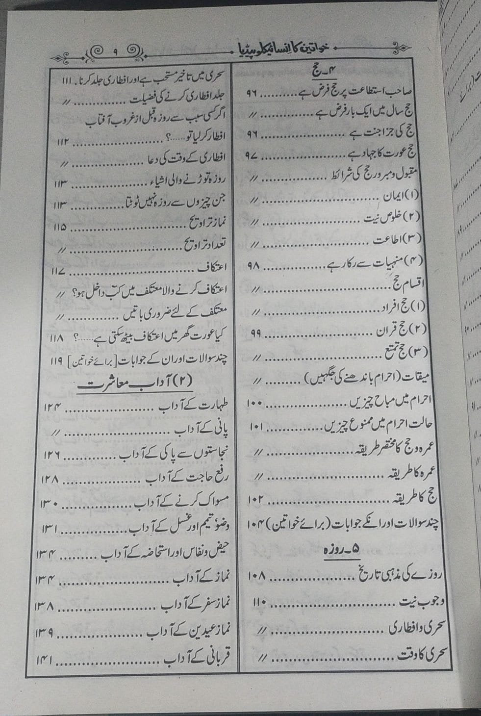 Khawateen Ka Encyclopedia<br>خواتین کا انسائیکلو پیڈیا