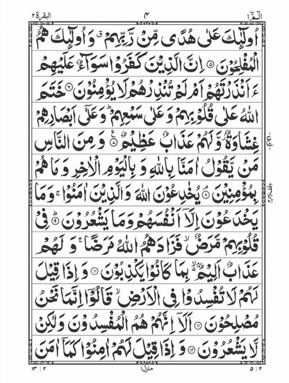 Quran e Majeed (30 Para Set) 8/S <br>  قرآن مجید (30 پارہ سیٹ)