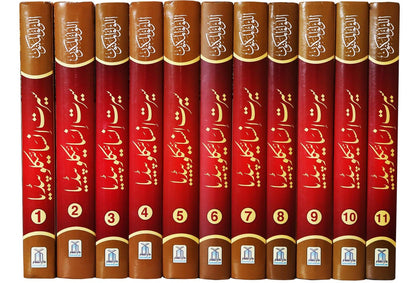 Seerat Encyclopedia 11 Vol. Complete set <br> سیرت انسائیکلوپیڈیا 11  جلد مکمل سیٹ