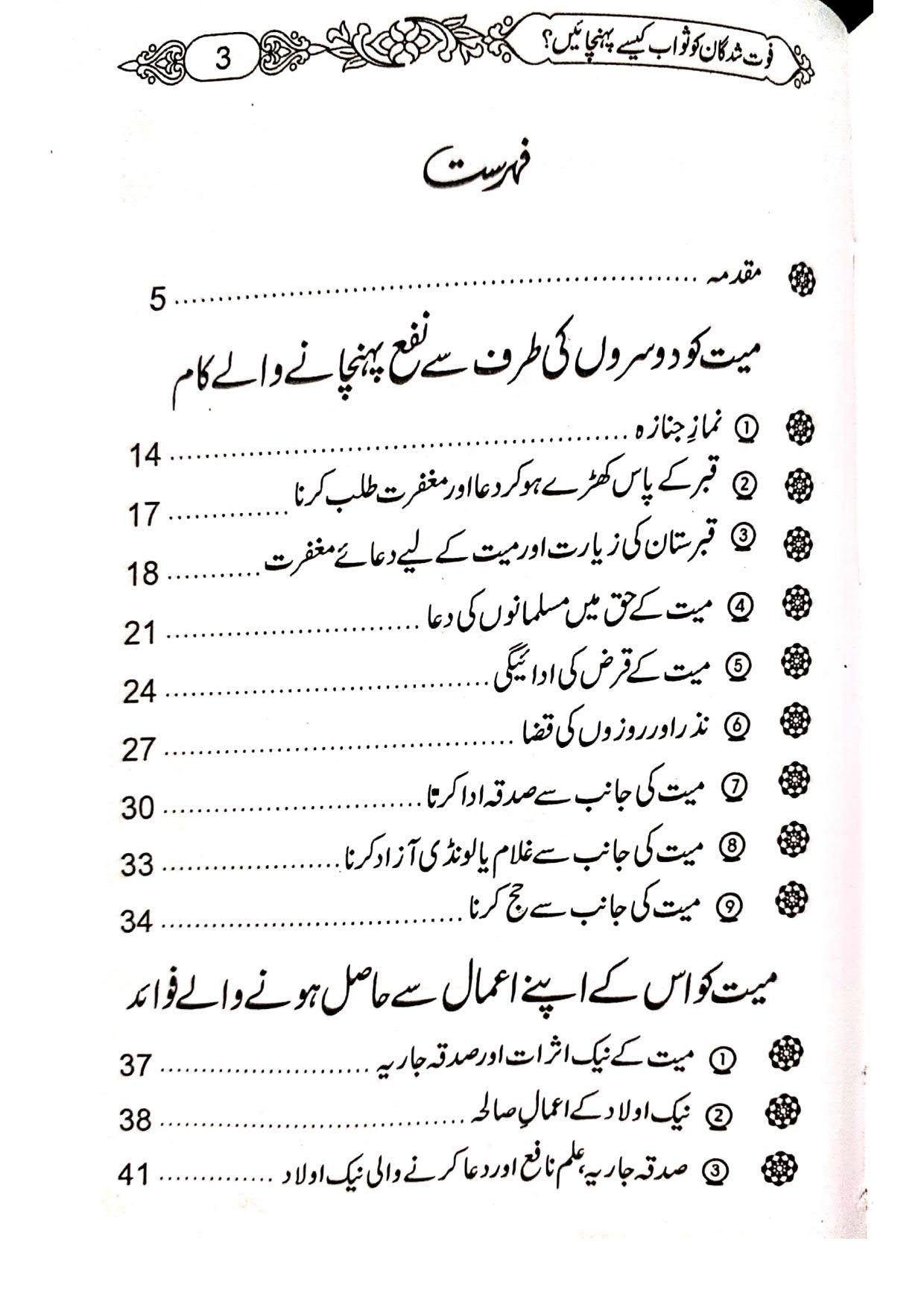 Fot Shudgan ko Sawab Kaise Pohchaian<br>فوت شدگان کو ثواب کیسے پہنچائیں