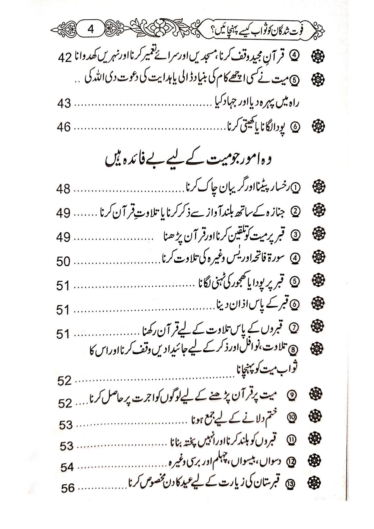 Fot Shudgan ko Sawab Kaise Pohchaian<br>فوت شدگان کو ثواب کیسے پہنچائیں
