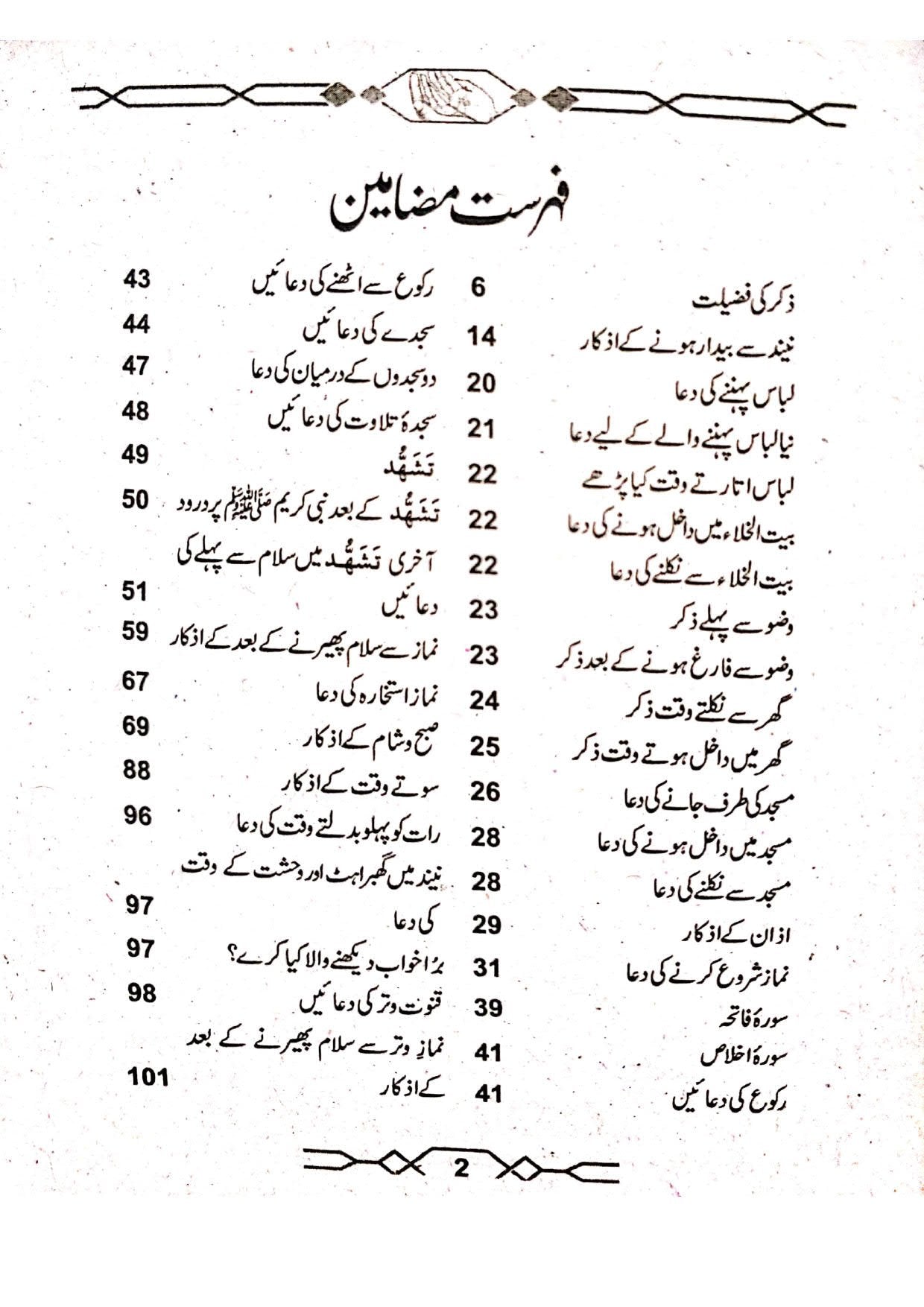 Hisn ul Muslim (Simple Edition Pocket Size)<br> (لوکل کاغذ)حصن المسلم