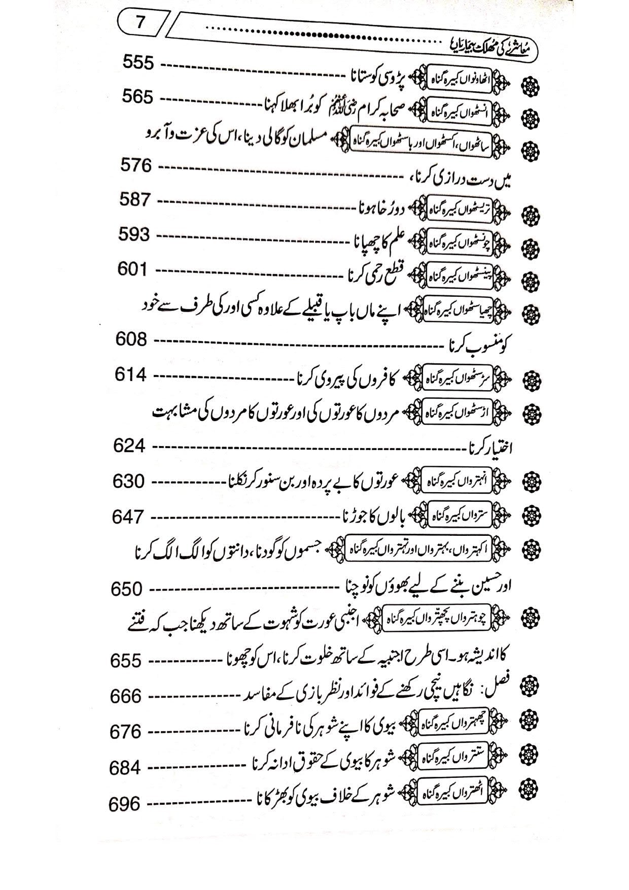 Muashrey Ki Mohlak Bemariyan<br>معاشرے کی مہلک بیماریاں