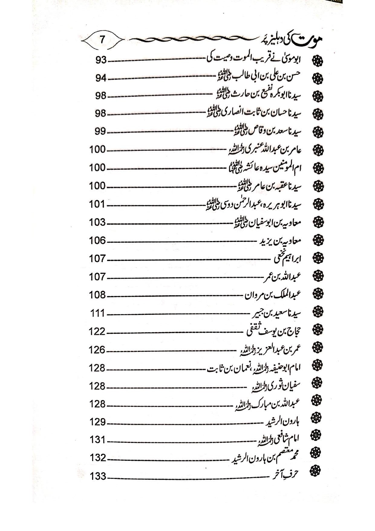 Mot ki Dehleez Par<br>موت کی دہلیز پر