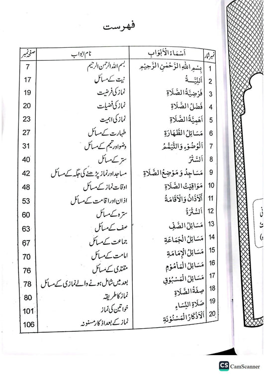 Namaz k Masail<br>نماز کے  مسائل