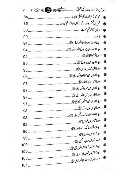 Tehreek e Khatm-e-Nabuwat K Awaleen Naqoosh<br>تحریک ختم نبوت کے اولین نقوش