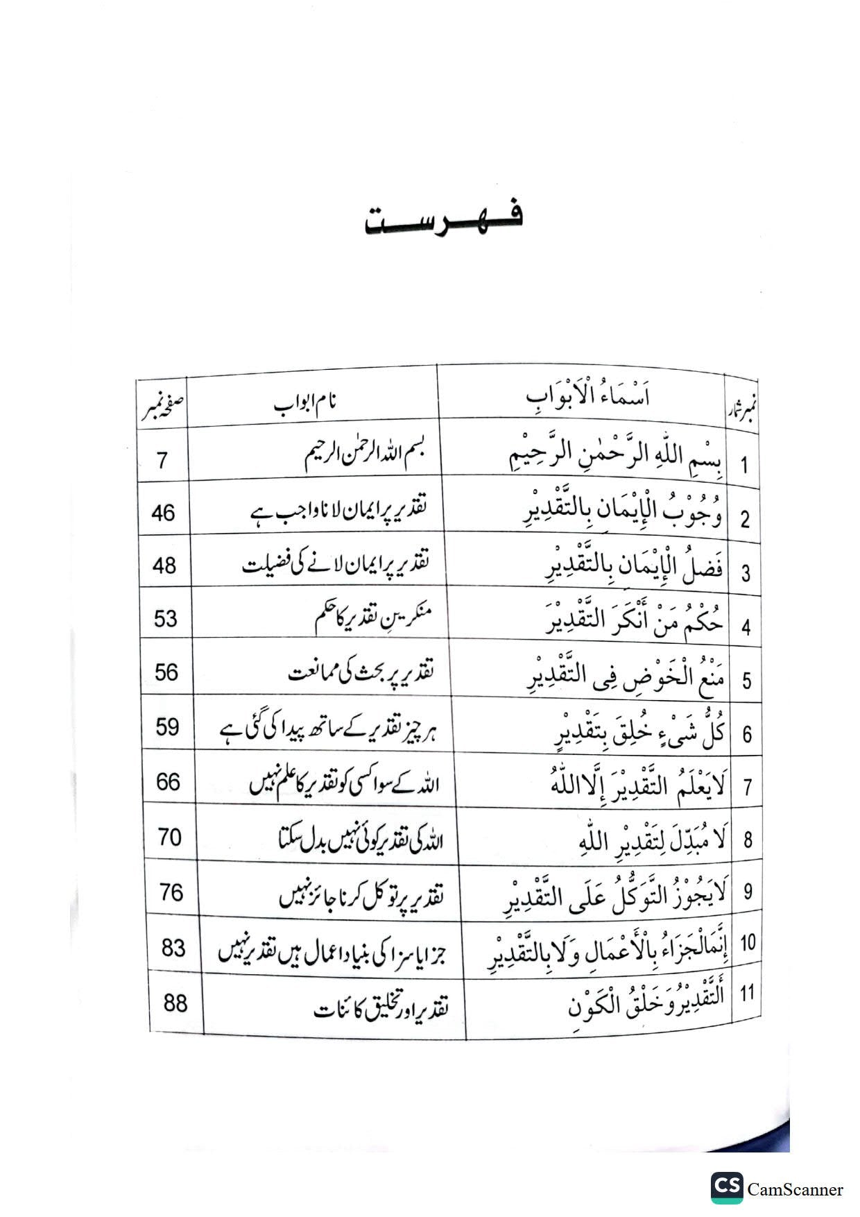 Taqdeer K Masail<br>تقدیر کے مسائل