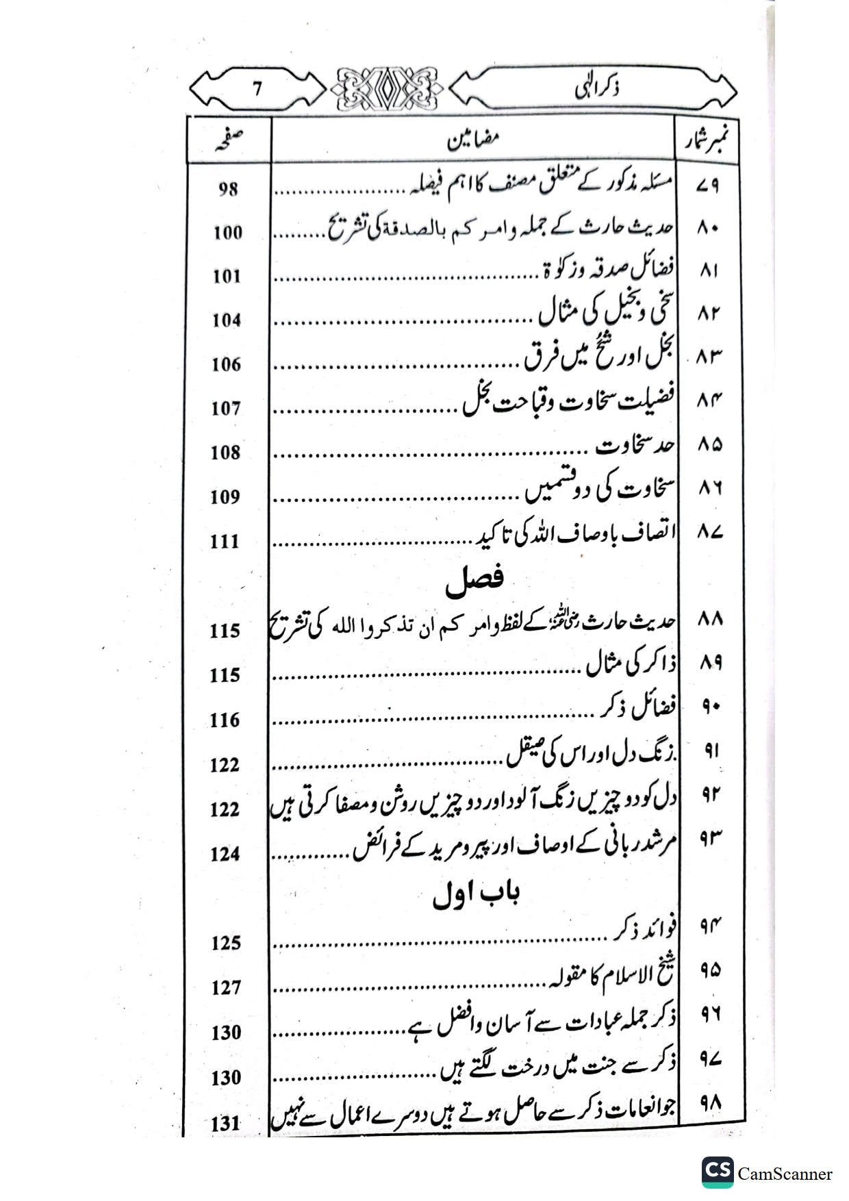 Zikr E Ilahi<br>ذکر الہیٰ